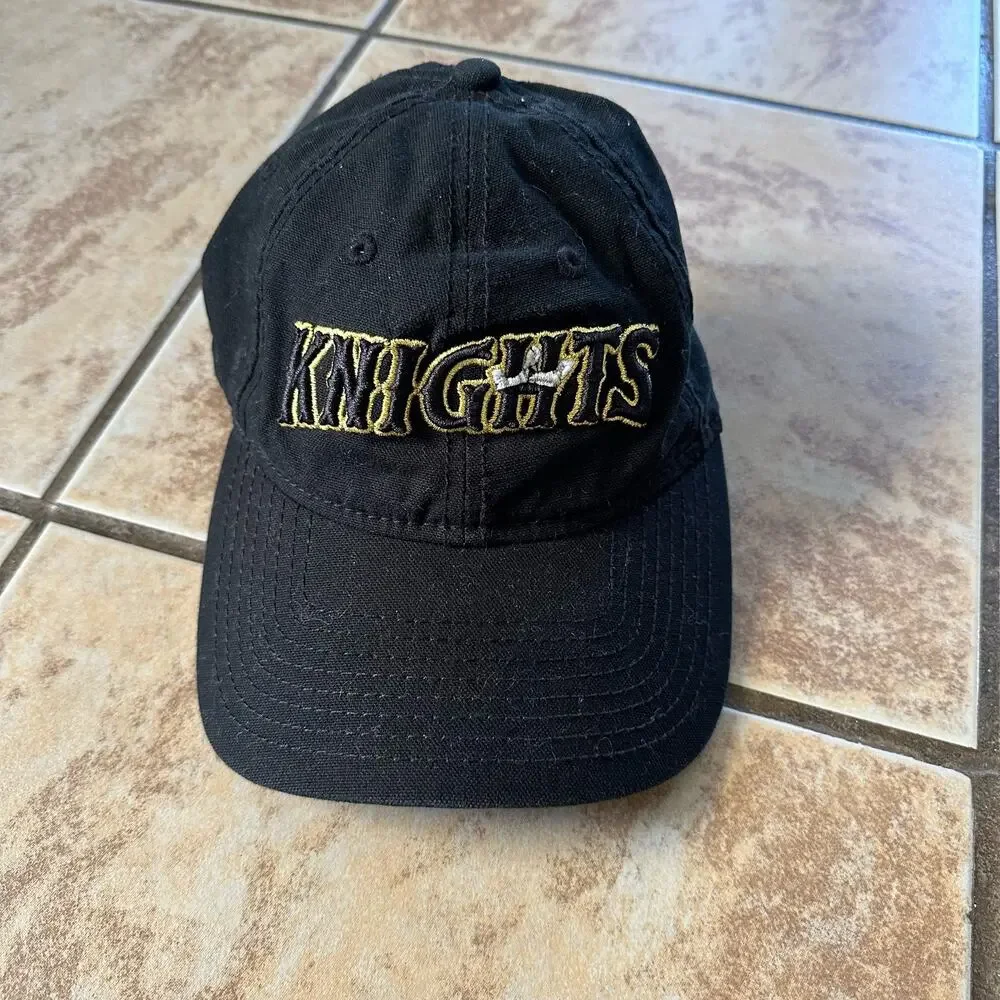 New Era Minor League Baseball Charlotte‎ Knights Black Cap Hat Adjustable